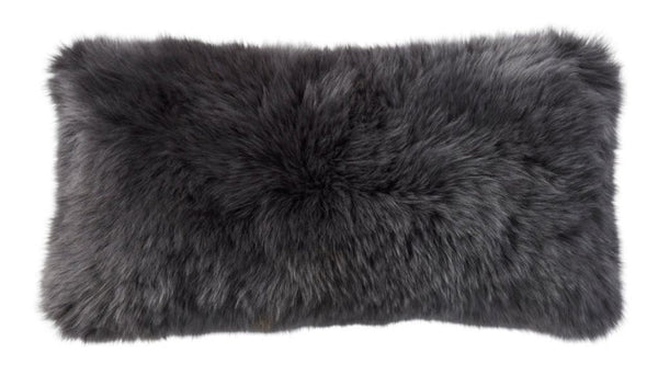 Virgin Australian Sheep Fur 12”x20” Lumbar Pillow VSF1220PLS P